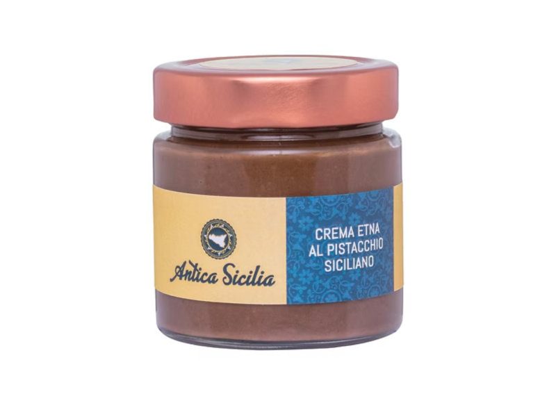 Antica Sicilia Pistáciový krém Etna (Crema Etna al Pistacchio 40%) 210g