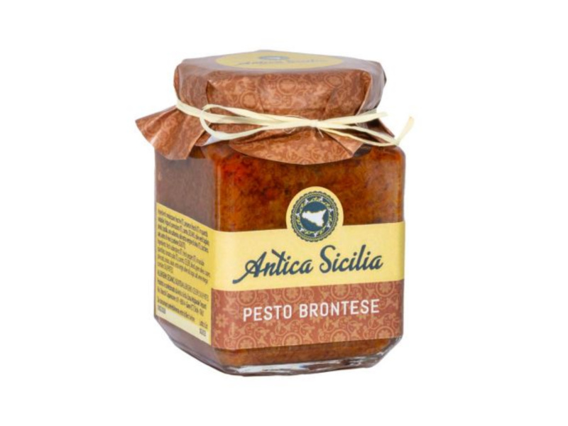 Antica Sicilia Pesto se sušenými rajčaty a pistáciemi (Brontese) 180g