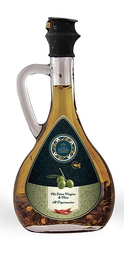 Antica Sicilia Olivový olej s česnekem a chilli (all'aglio e peperoncino) 100ml