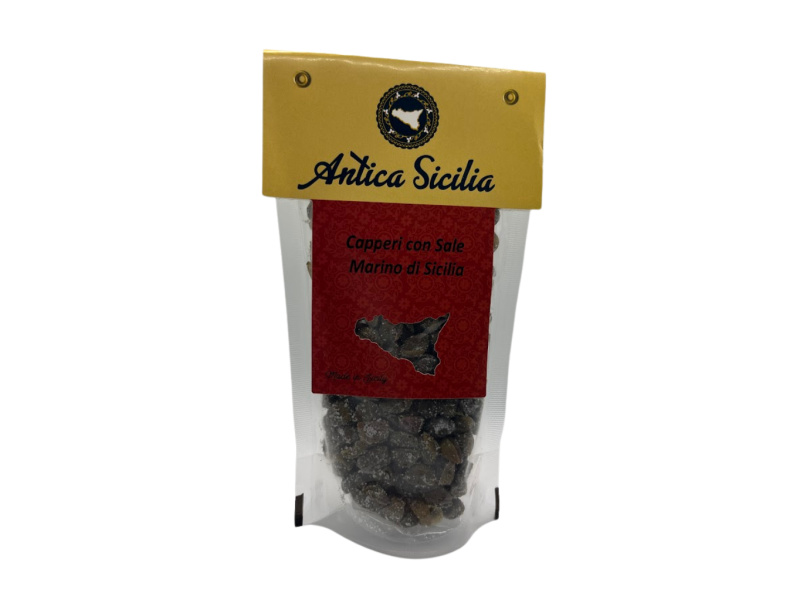 Antica Sicilia Kapary v soli (Capperi con Sale) 100g