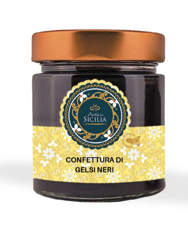 Antica Sicilia Džem z černé moruše (Gelsi Neri) 210g