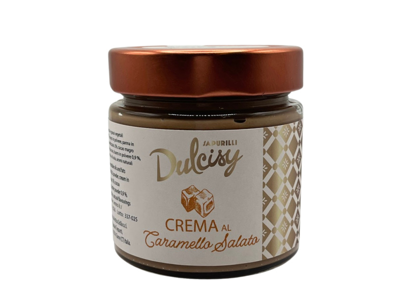 Sapurilli Dulcisy Krém se slaným karamelem (Crema al Caramello Salato) 210g