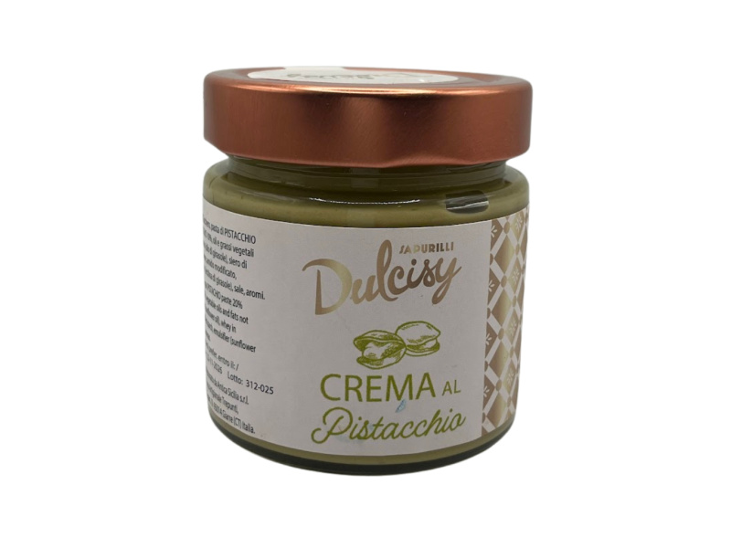 Sapurilli Dulcisy Pistáciový krém (Crema con Pistacchio 30%) 210g