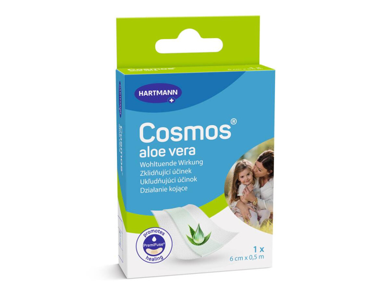 COSMOS Náplast s aloe vera 6 cm x 0,5 m 1 kus