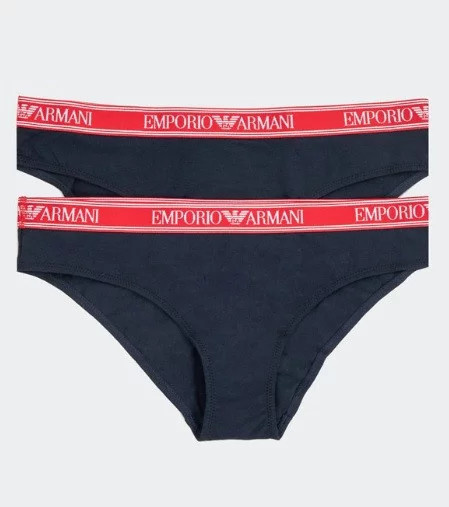 Dámské kalhotky - 163334 2R227 00135 - tm.modrá - Emporio Armani L tm.Modrá