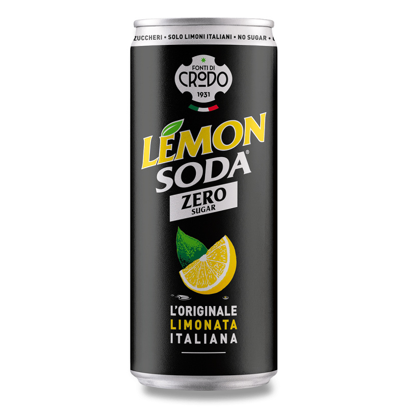 Lemonsoda - nealkoholický nápoj - ZERO, citrón, 0,33 l