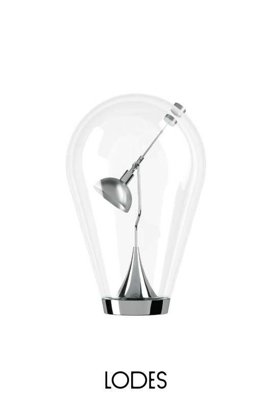 Lodes Stolní LED lampa BLOW, 4,5W, v. 41 cm, CRI90