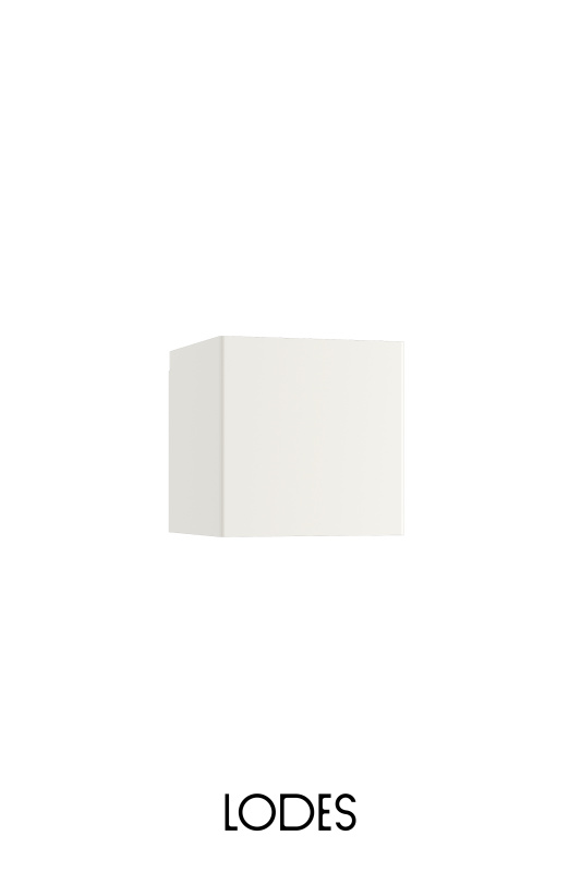 Lodes Nástěnné LED svítidlo LASER, 16W, 10x10 cm, CRI92 Barva: Bílá, Teplota světla: 2700K