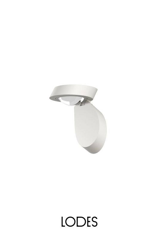Lodes Nástěnné LED svítidlo PIN-UP, 8W, v. 15,5 cm, CRI92 Barva: Bílá, Teplota světla: 2700K