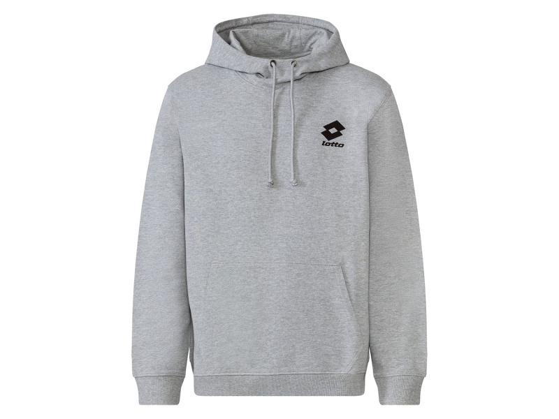 Lotto Pánská mikina s kapucí Smart II Sweat (XXl, šedá)