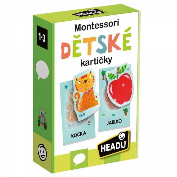 HEADU CS: Montessori Dětské kartičky