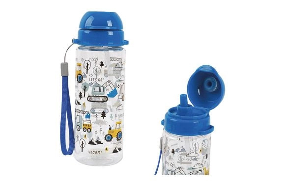 Dětská tritanová láhev Staveniště 400 ml