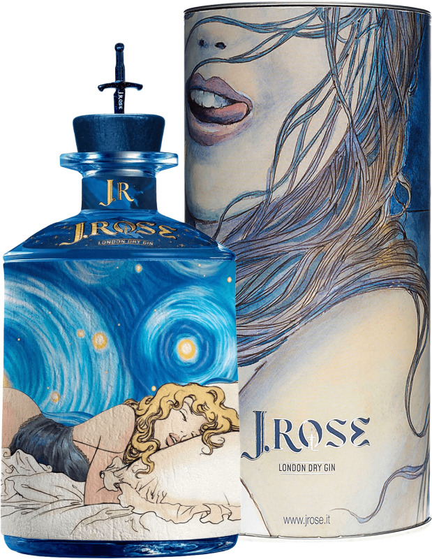 J.Rose London Dry Artisan Gin Limited Edition v tube 43% 0,7l