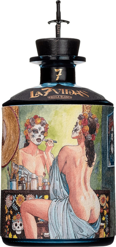 La 7 Vidas Tequila Blanco 40% 0,7l