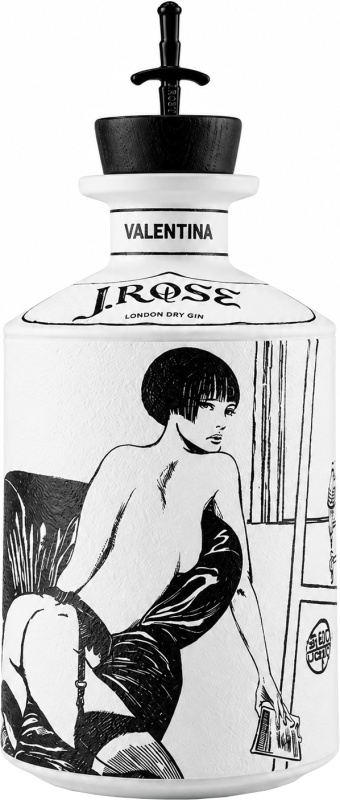 J.Rose London Dry Artisan Gin Valentina JR-V02 43% 0,7l