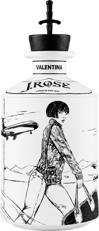 J.Rose London Dry Artisan Gin Valentina JR-V03 43% 0,7l