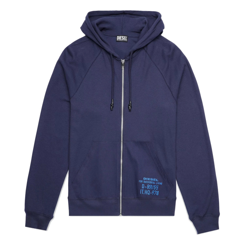 Pánská mikina na zip A03093-0ADAS-8AT - Diesel L
