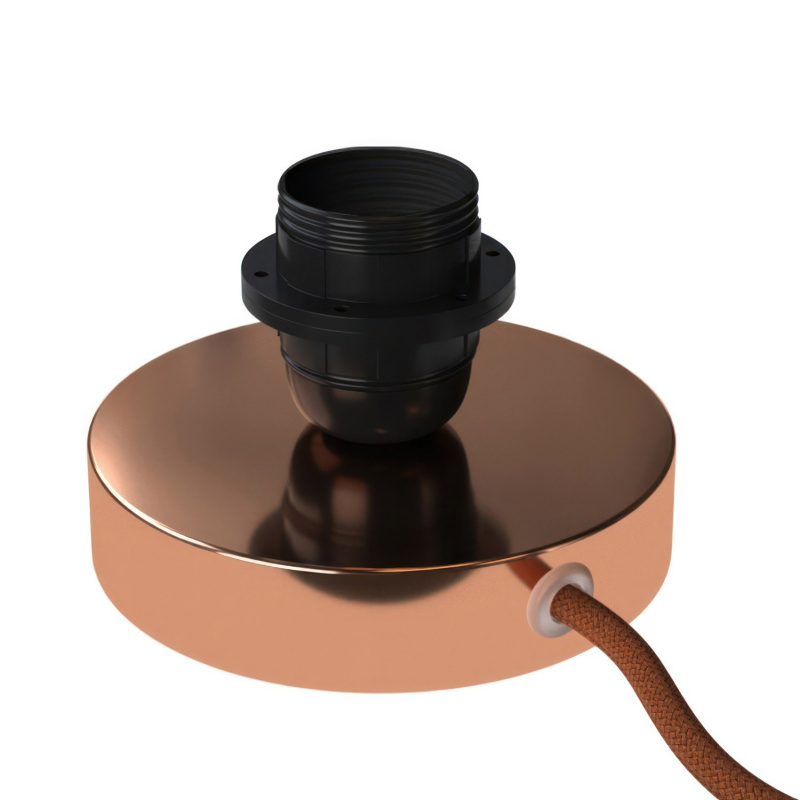 creative cables Kovová stolní lampa Posaluce pro stínidlo Barva: Měď