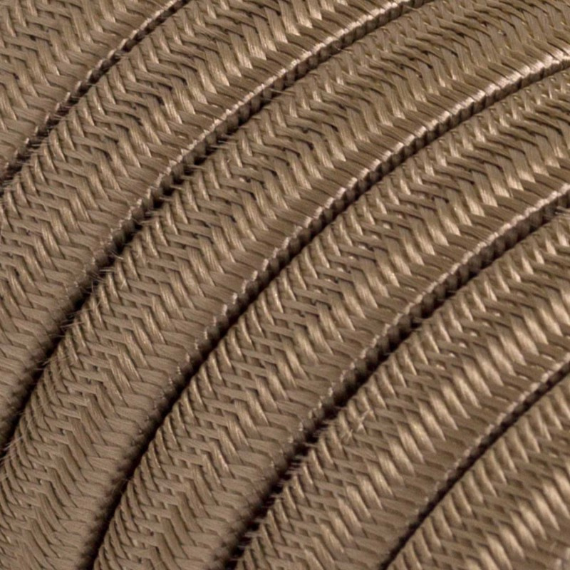 creative cables Plochý textilní kabel CM27 Cipria