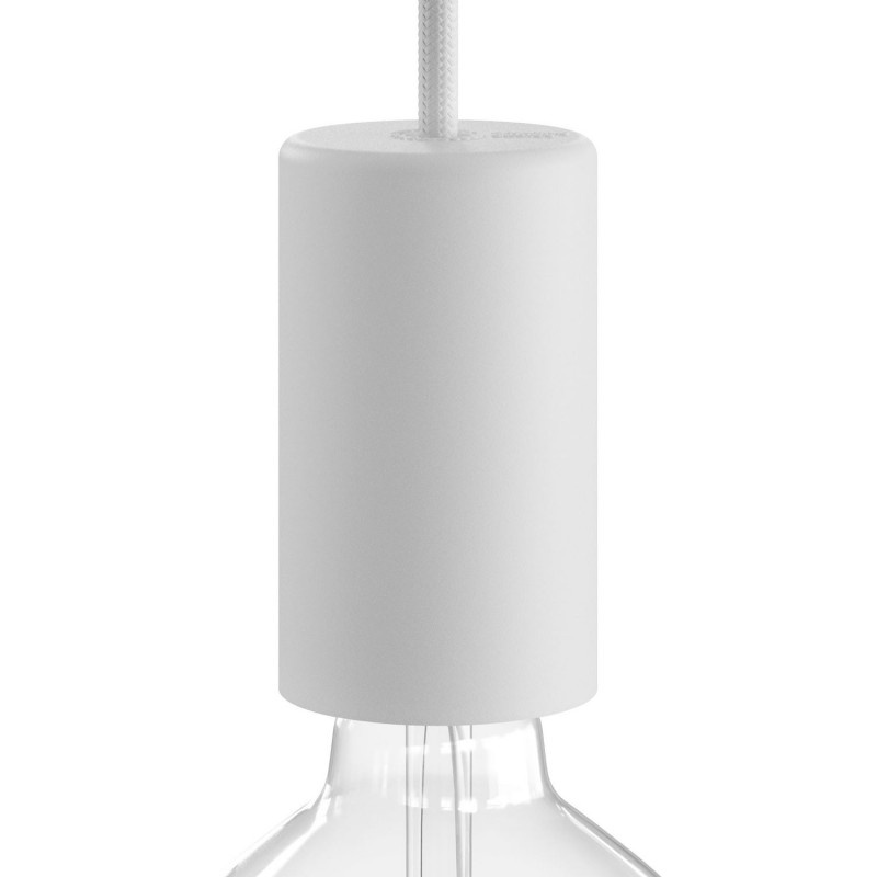 creative cables Eiva IP65, pastel silikonová objímka E27 Barva komponentu: Bílá