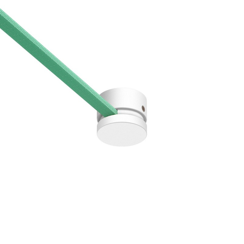 creative cables Dřevěná koncová kabelová svorka s příslušenstvím pro Filé systém Barva komponentu: Bílá