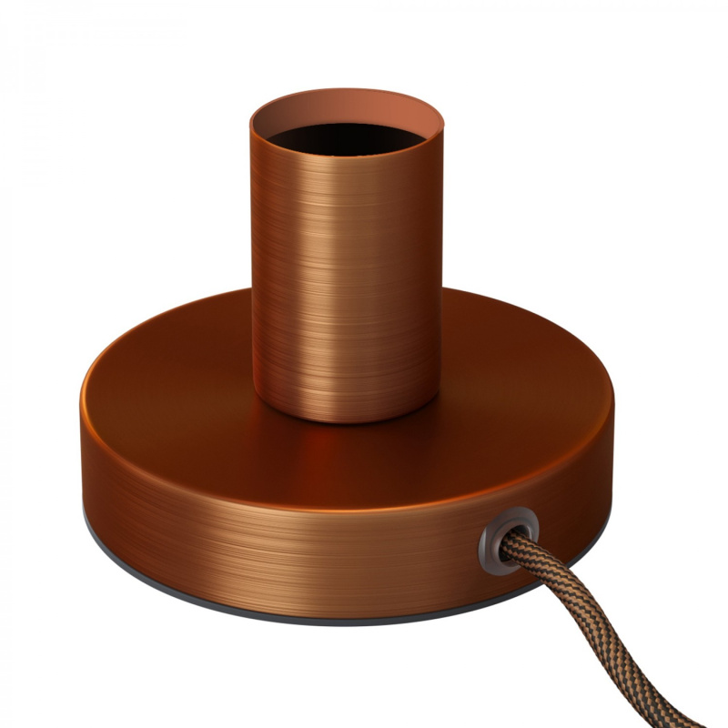 creative cables Kovová stolní lampa Posaluce Barva: Matná měď