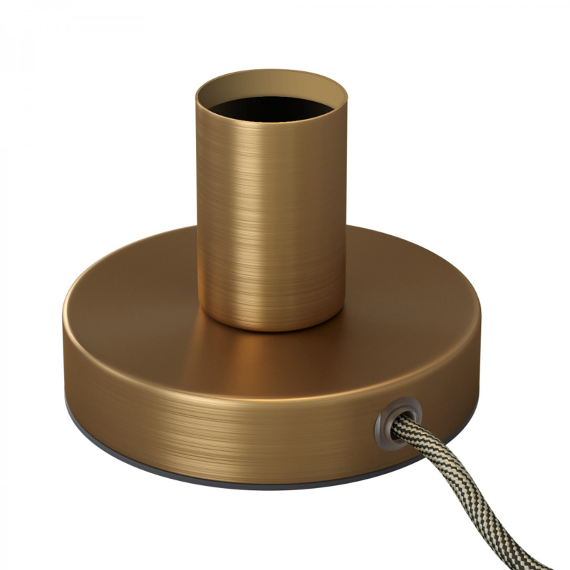 creative cables Kovová stolní lampa Posaluce Barva: Matný bronz
