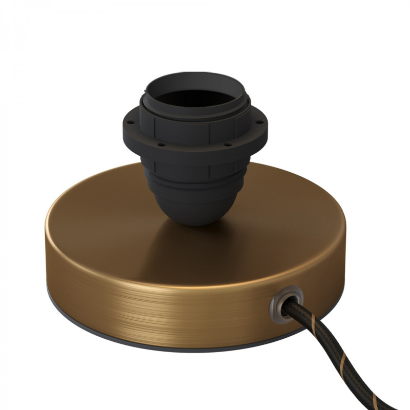 creative cables Kovová stolní lampa Posaluce pro stínidlo Barva: Matný bronz