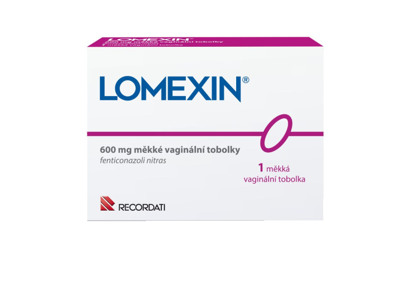 LOMEXIN 600MG Měkká vaginální tobolka 1