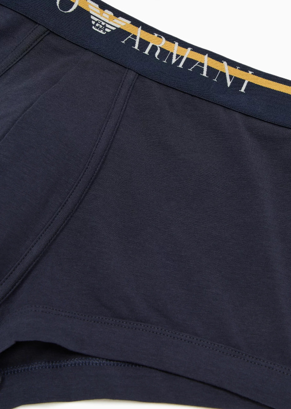 Pánské boxerky 111866 3F525 00135 černé - Emporio Armani XL