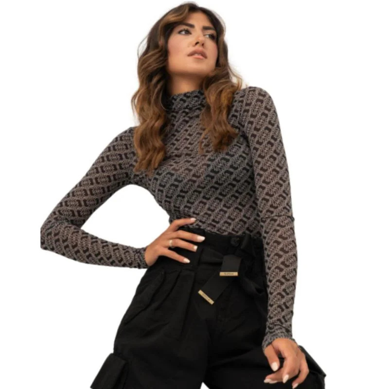 Pinko halenka s dlouhým rukávem a rolákem W 101813A13G XS