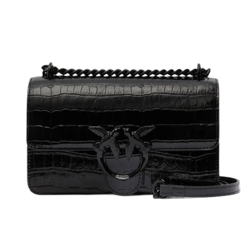 Pinko Classic Love One Mini kožená kabelka 100074A1SY univerzita