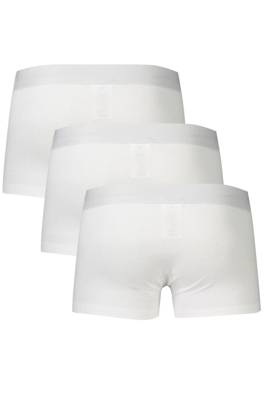 3PACK Pánské boxerky Bikkembergs bílé Velikost: 2XL