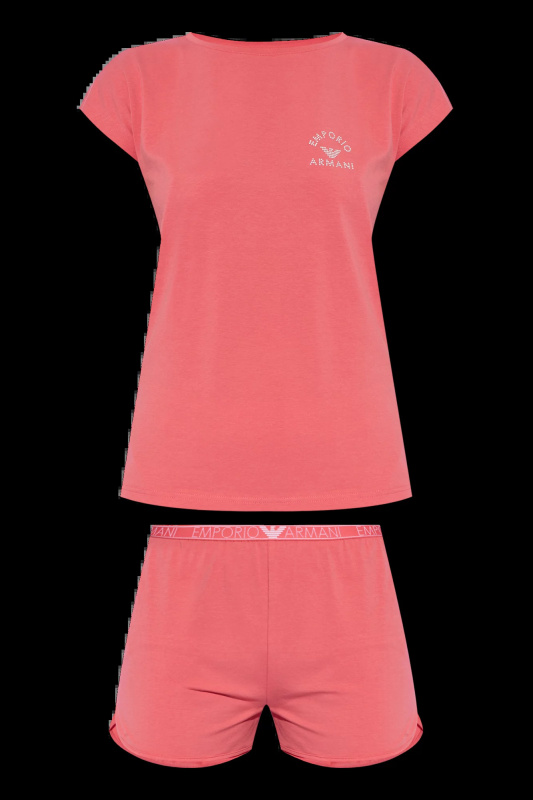 Dámské pyžamo 164794 4R223 05373 korálové - Emporio Armani XS