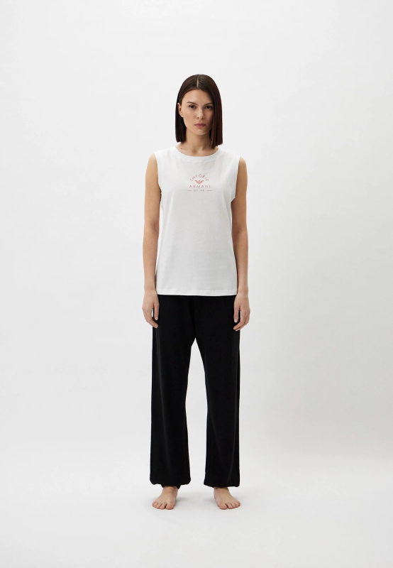 Dámské tílko 164797 4R227 00010 bílé - Emporio Armani L