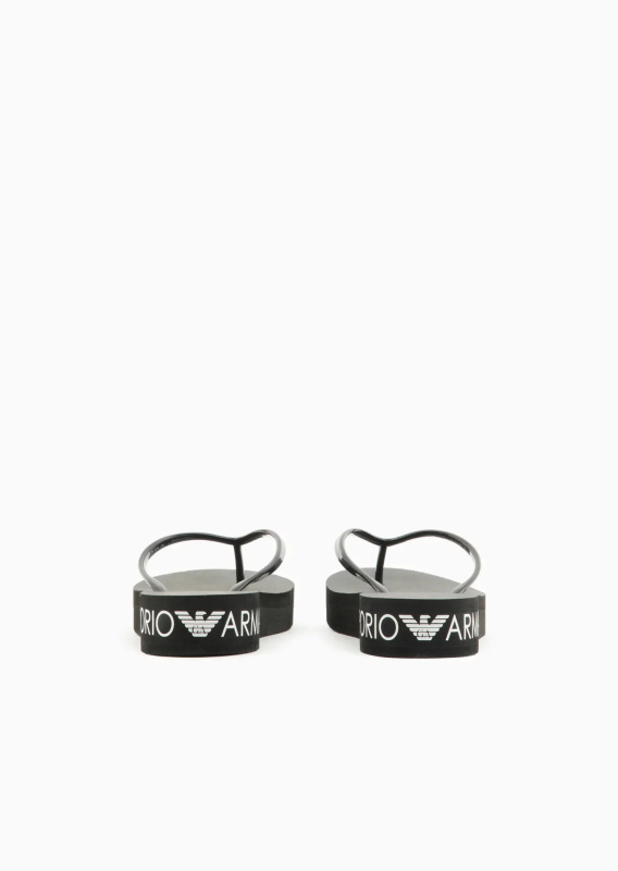 Dámské žabky XVQS07 XN118 00002 černé - Emporio Armani 39