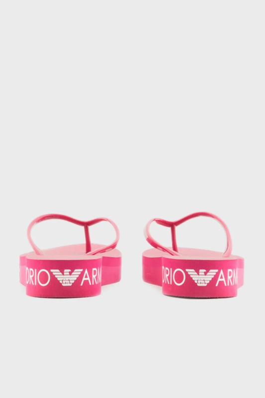 Dámské žabky XVQS07 XN118 00238 růžové - Emporio Armani 39