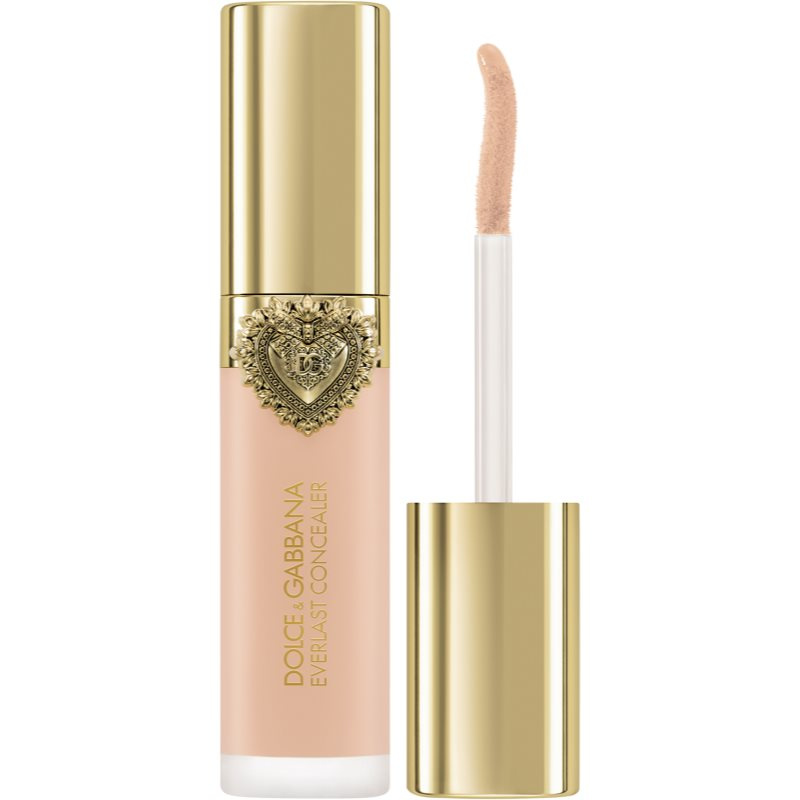 Dolce&Gabbana Flawless Everlast Concealer dlouhotrvající korektor odstín 04 Light - Peach Undertones 11 ml