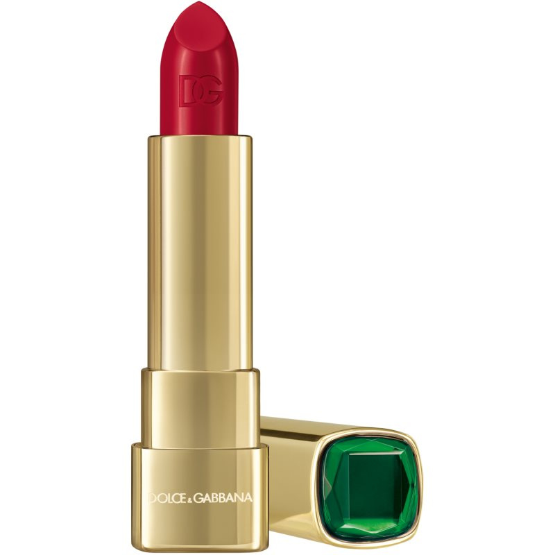 Dolce&Gabbana Gemstone Lipstick lesklá rtěnka odstín 420 Emerald Scarlet 3.5 g