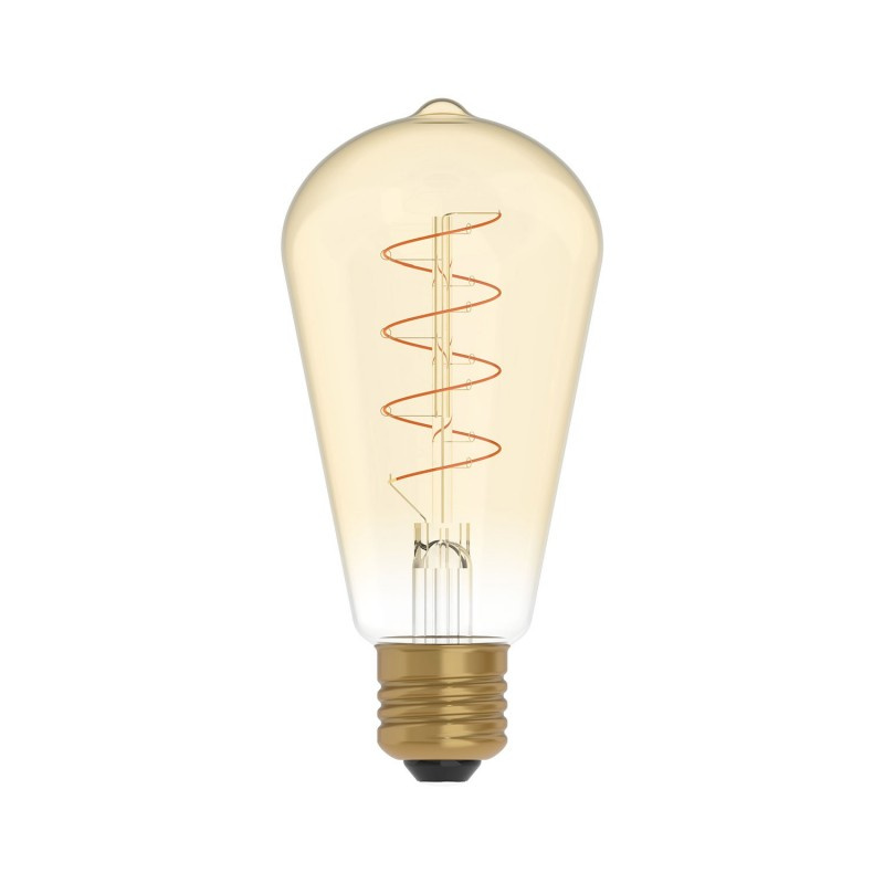 creative cables LED zlatá žárovka C04 Carbon ST64 4W E27 stmívatelná 1800K