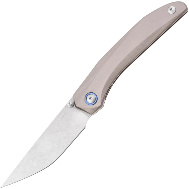 MKM DETONARIO – M390 SW čepel GUNMETAL ANODIZOVANÁ Al rukojeť & KLIP, S/S LINER LOCK, T