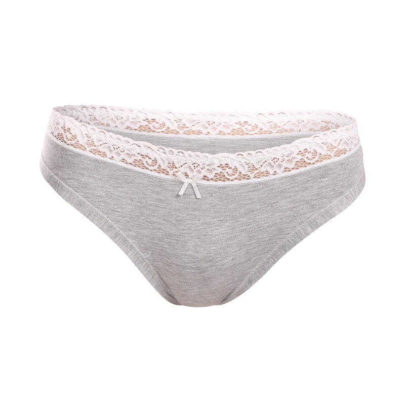 Dámská tanga Lovelygirl šedá (8307-grey) S