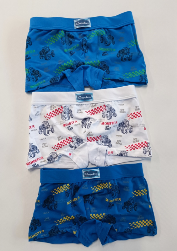 Gasolineblu Chlapecké boxerky Gasolino U/3626 Barva: Vícebarevná, Velikost: 7