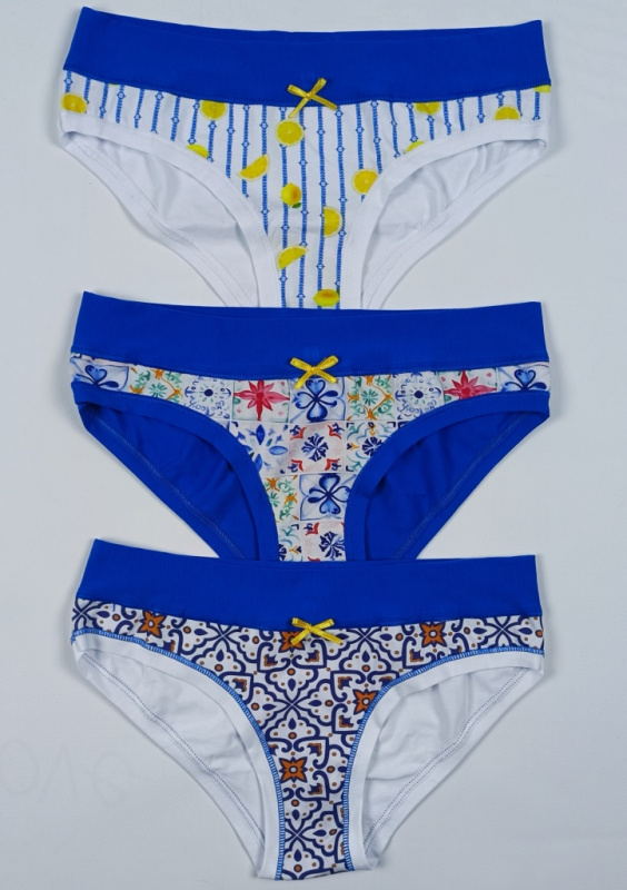 DÁMSKÉ KALHOTKY LOVELYGIRL 6622D Barva: Vícebarevná, Velikost: M