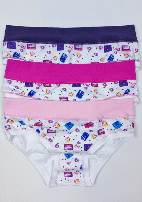 Lovelygirl Dívčí kalhotky Emybimba B/2922 Barva: Vícebarevná, Velikost: 11/12