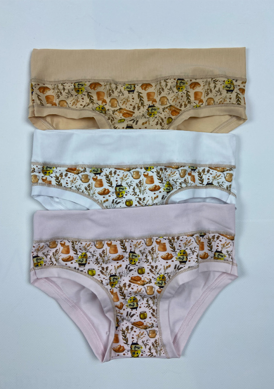 Emy Dívčí kalhotky Emybimba B/2976 Barva: Vícebarevná, Velikost: 3