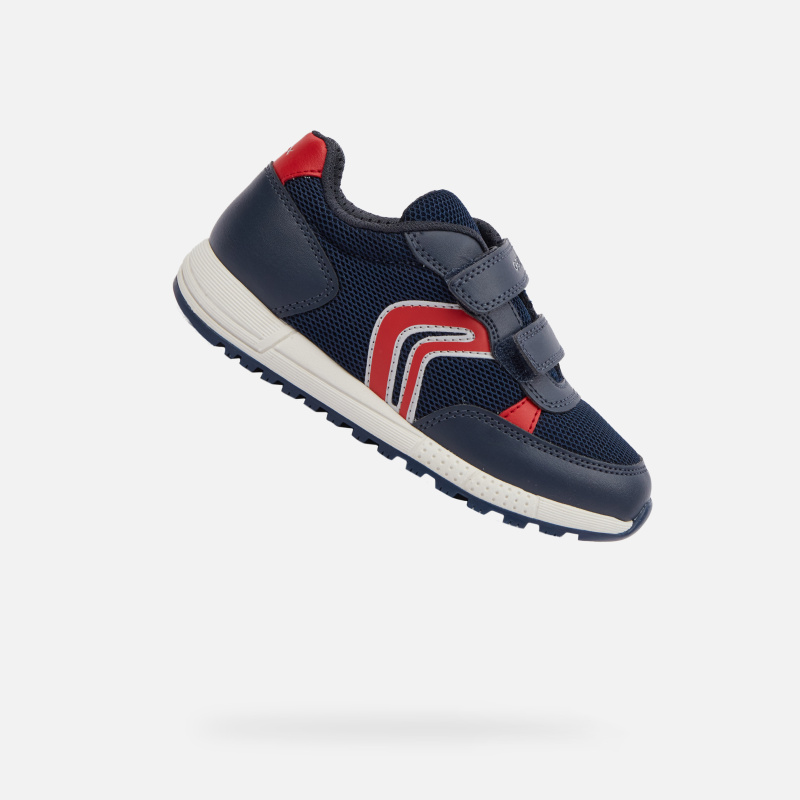 Chlapecké tenisky geox alben tmavě modrá 32