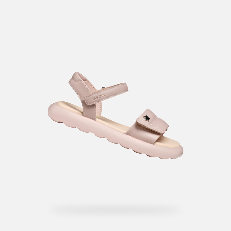 Dívčí sandály geox puffypop starorůžová 29