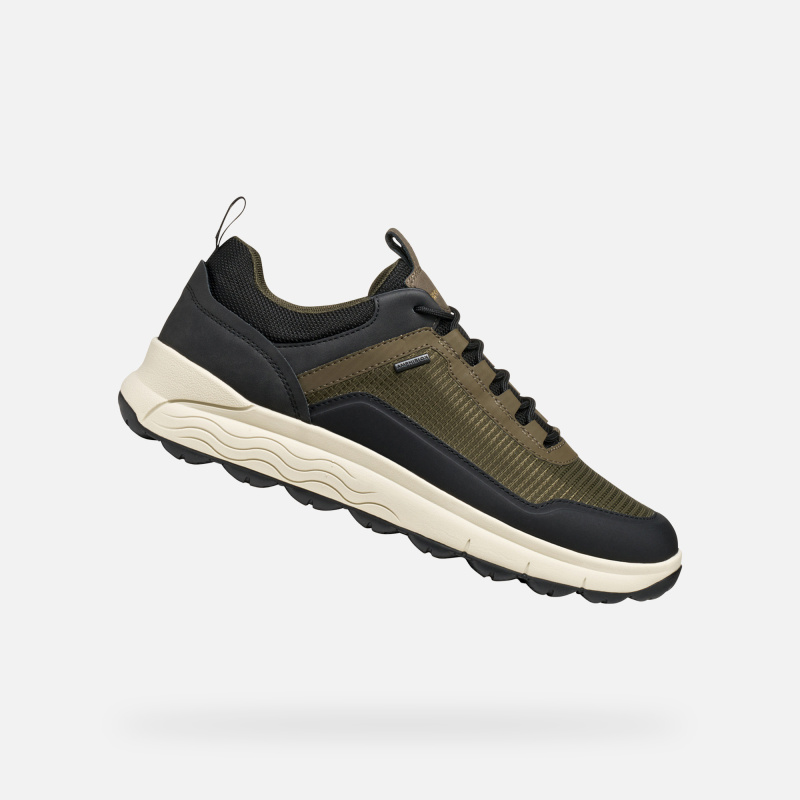 Pánské tenisky geox spherica 4x4 b abx khaki 42