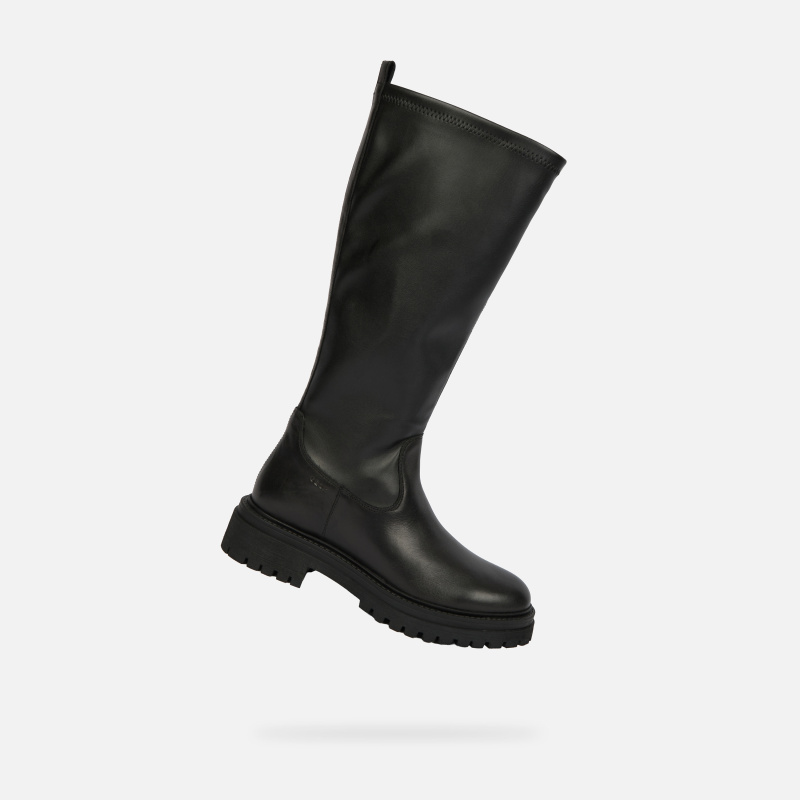 Dámské kozačky geox iridea černá 39